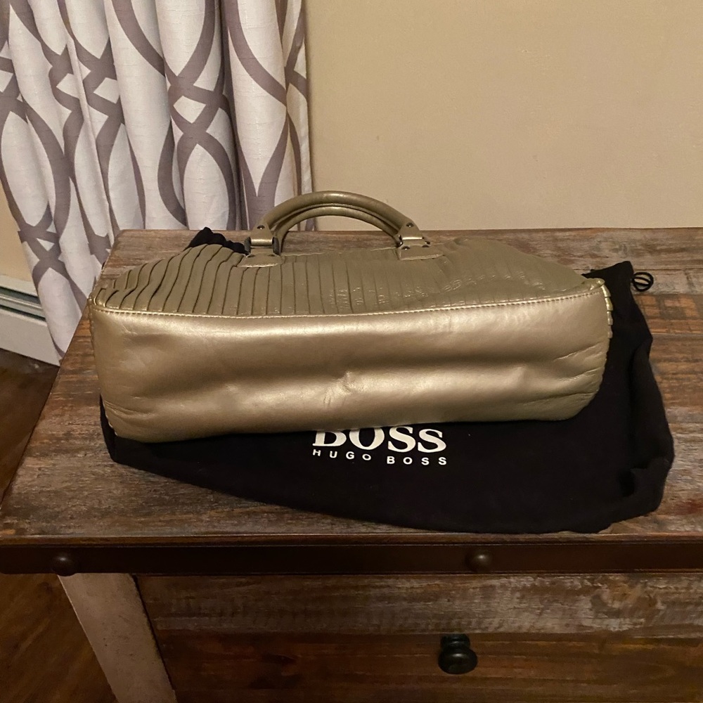Hugo Boss leather metallic bag - Picture 3 of 7